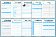 2025-26 Small Business Planner, a Stationery Template by Designmela01 (Thumbnail 5 of 5)