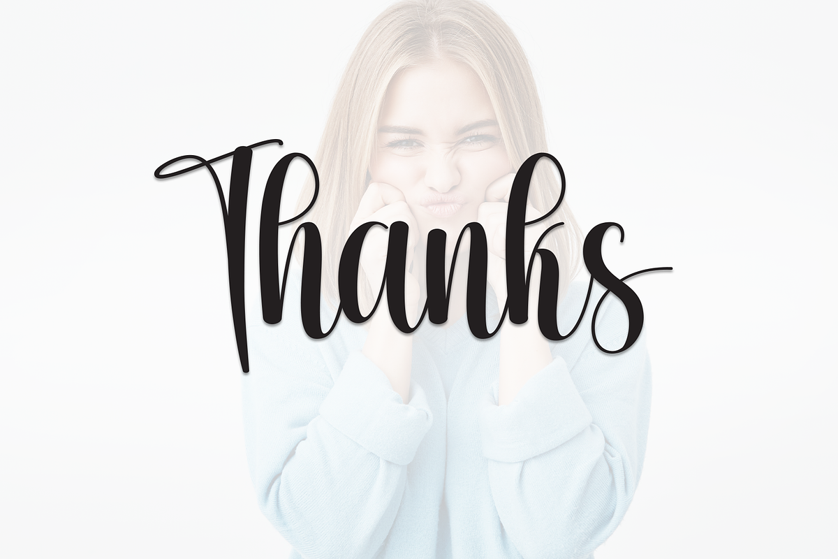 Chubby | Script Font, a Handwritten Font by Scratchones (Photo 9 of 9)