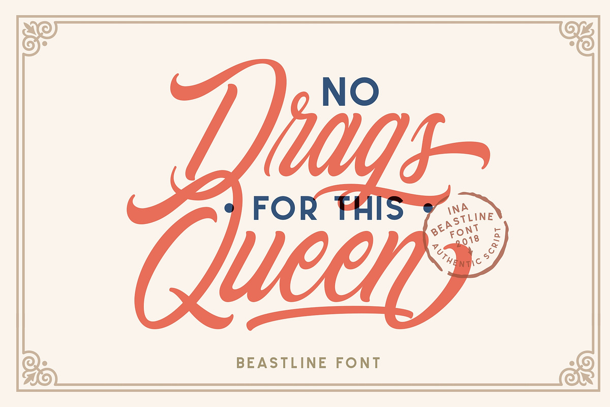 Beastline Script preview 2