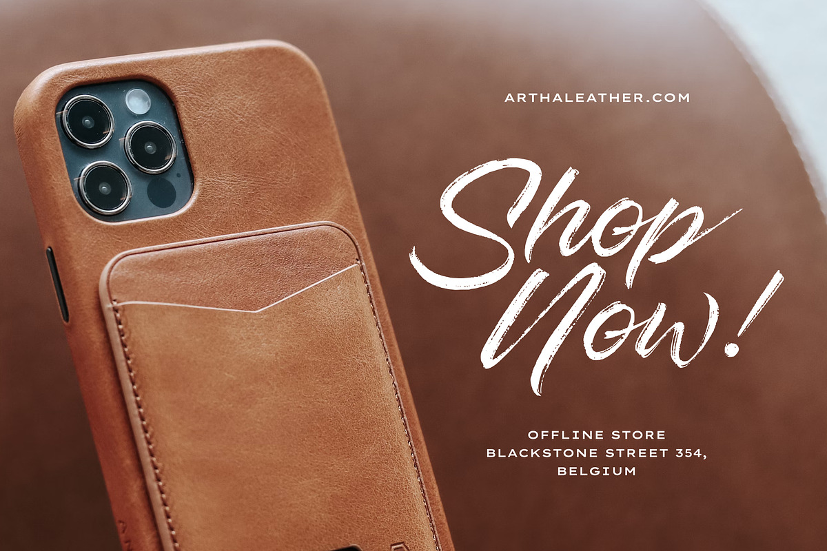 Rusted Strike – Dry Brush Font, a Script Font by VASTARD STUDIO (Photo 8 of 15)