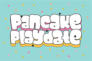 Kinder - Cute Display Font, a Handwritten Font by Keithzo (Thumbnail 5 of 6)