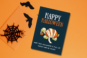 Spooky Halloween Card – Vol. 7
