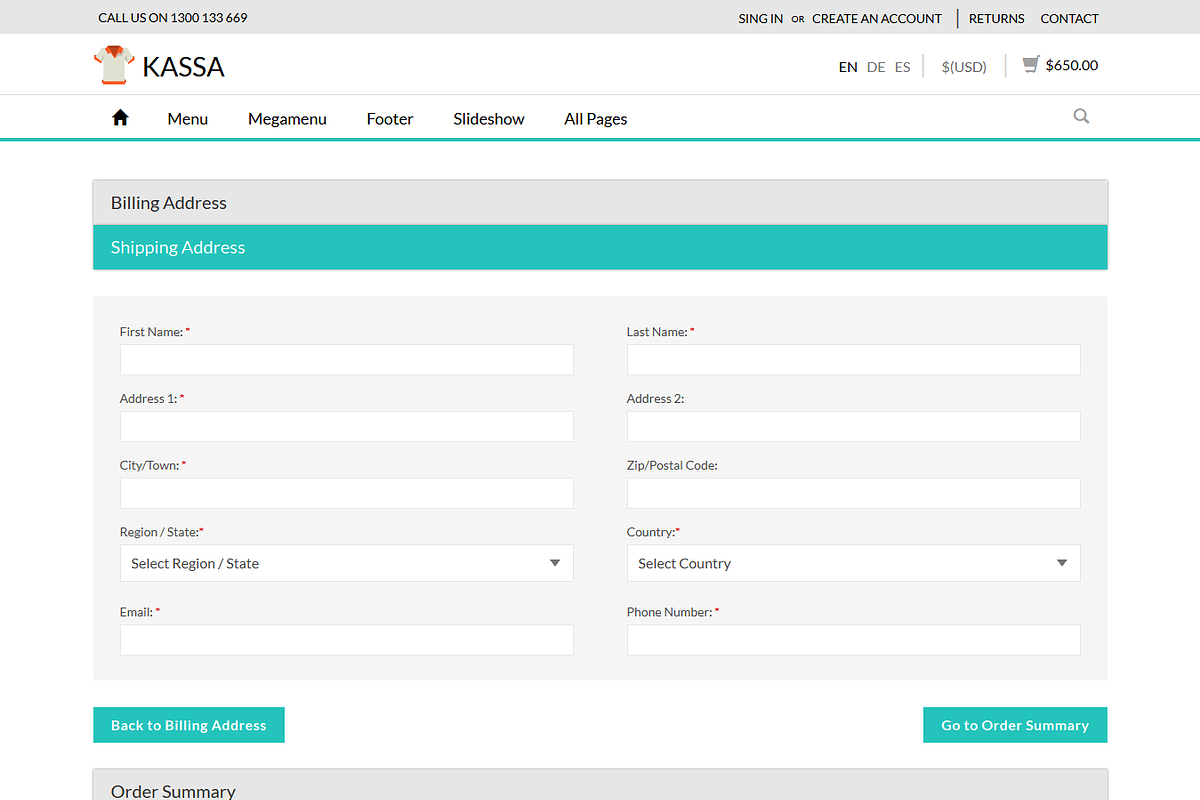 Kassa Ecommerce Responsive Template, a Bootstrap Template by sanjay104030 (Photo 5 of 5)