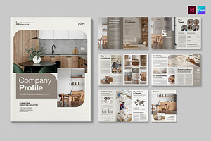 Company Profile Brochure Template, a Brochure Template by BrandPacks
