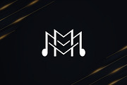 Luxury Letter M Music Logo, a Branding & Logo Template by Luxury Logos (Thumbnail 2 of 4)