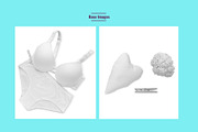 Organic Cotton Lingerie Set Mockup, an Apparel Mockup by Designertale (Thumbnail 6 of 6)