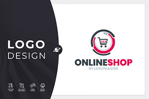 Online Shop Logo Template