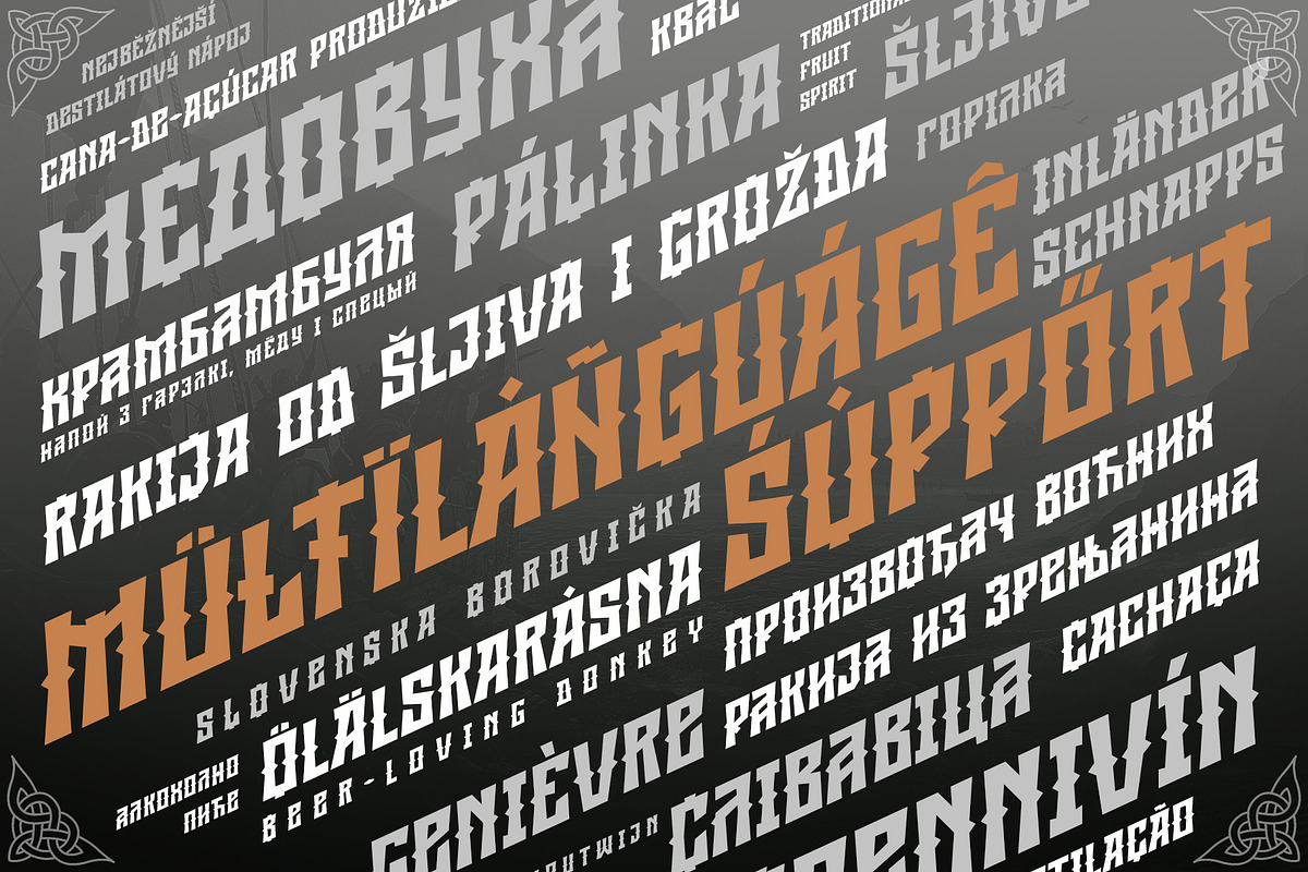 ST-Forge severe display font, a Font by Shimanov Types (Photo 4 of 6)
