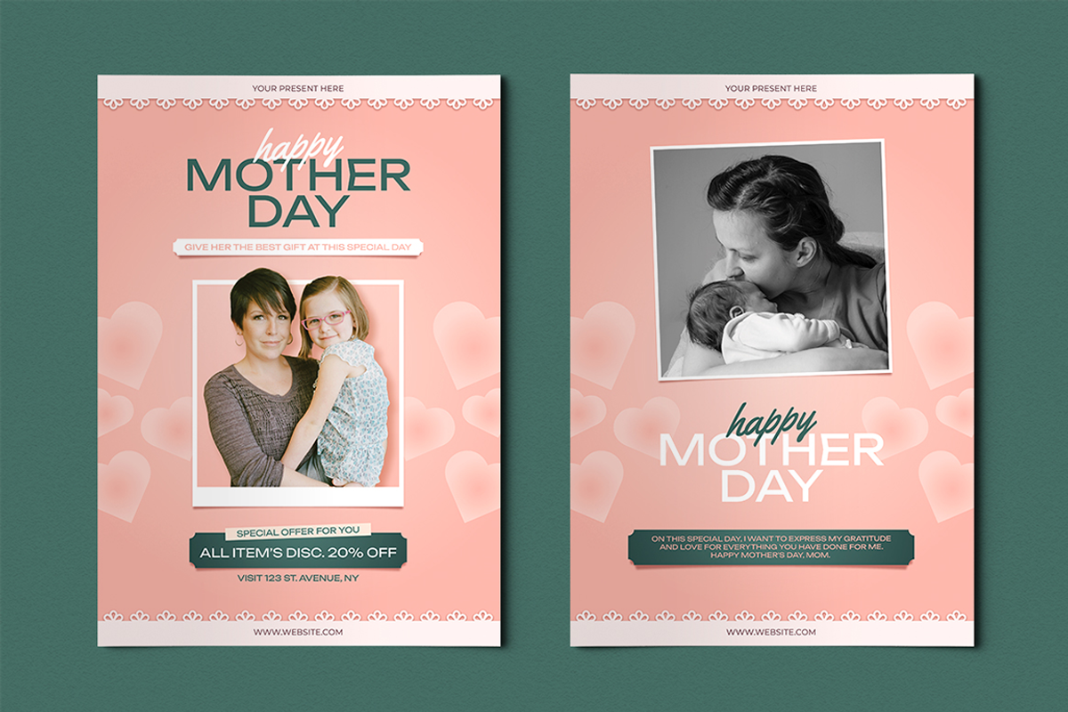 Monetha - Mother's Day Flyer, a Flyer Template by Lettha-Studio (Photo 3 of 4)