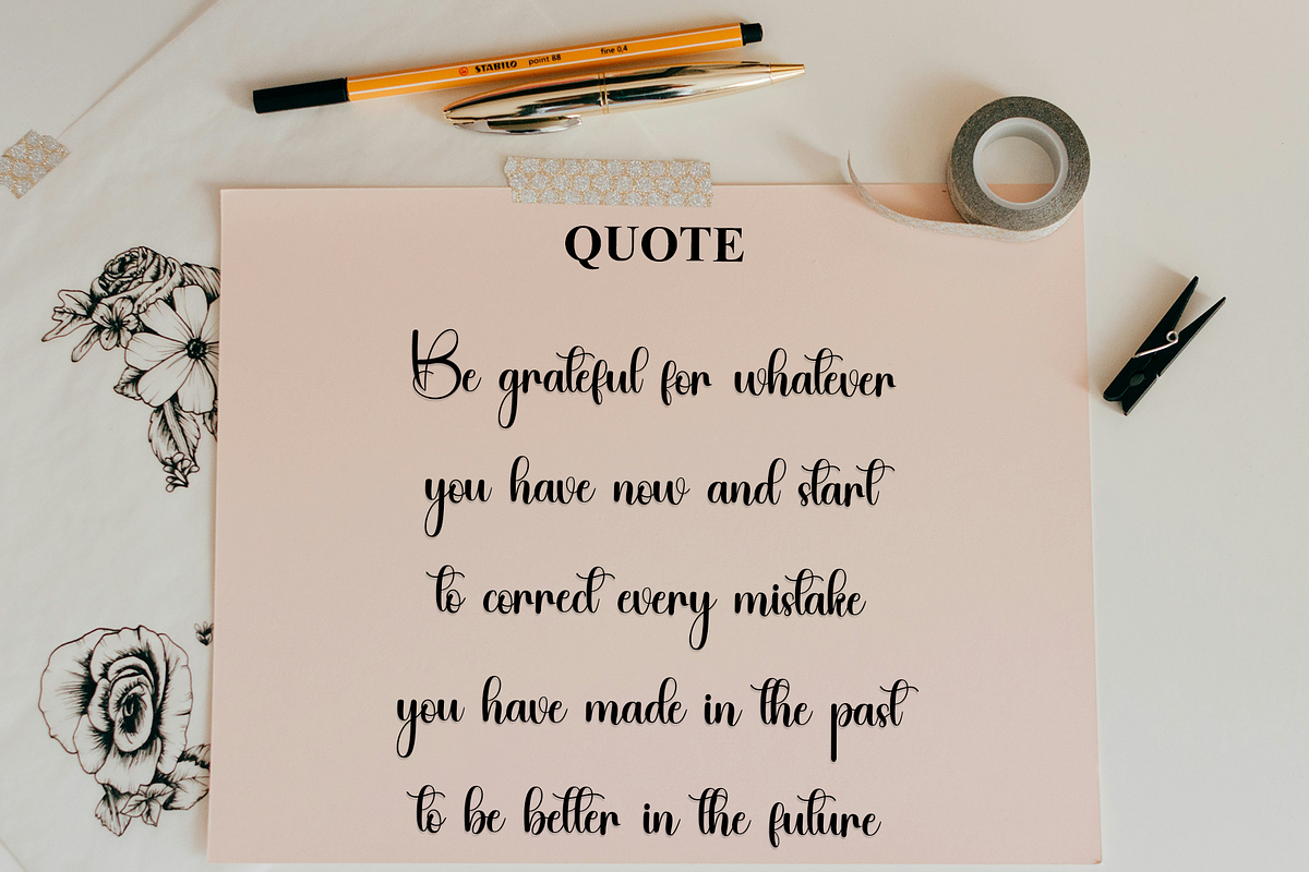 Natural Paradise, a Handwritten Font by FreshTypeINK (Photo 2 of 7)