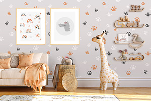 Abstract Shapes & Baby Animals Set