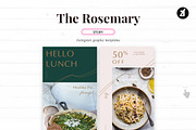 The Rosemary social media template, a Social Media Template by Chanut is industries (Thumbnail 6 of 8)