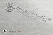 Family Law Company Logo, a Branding & Logo Template by Emdaduljs (Thumbnail 1 of 2)