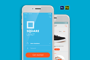 Square UI KIT
