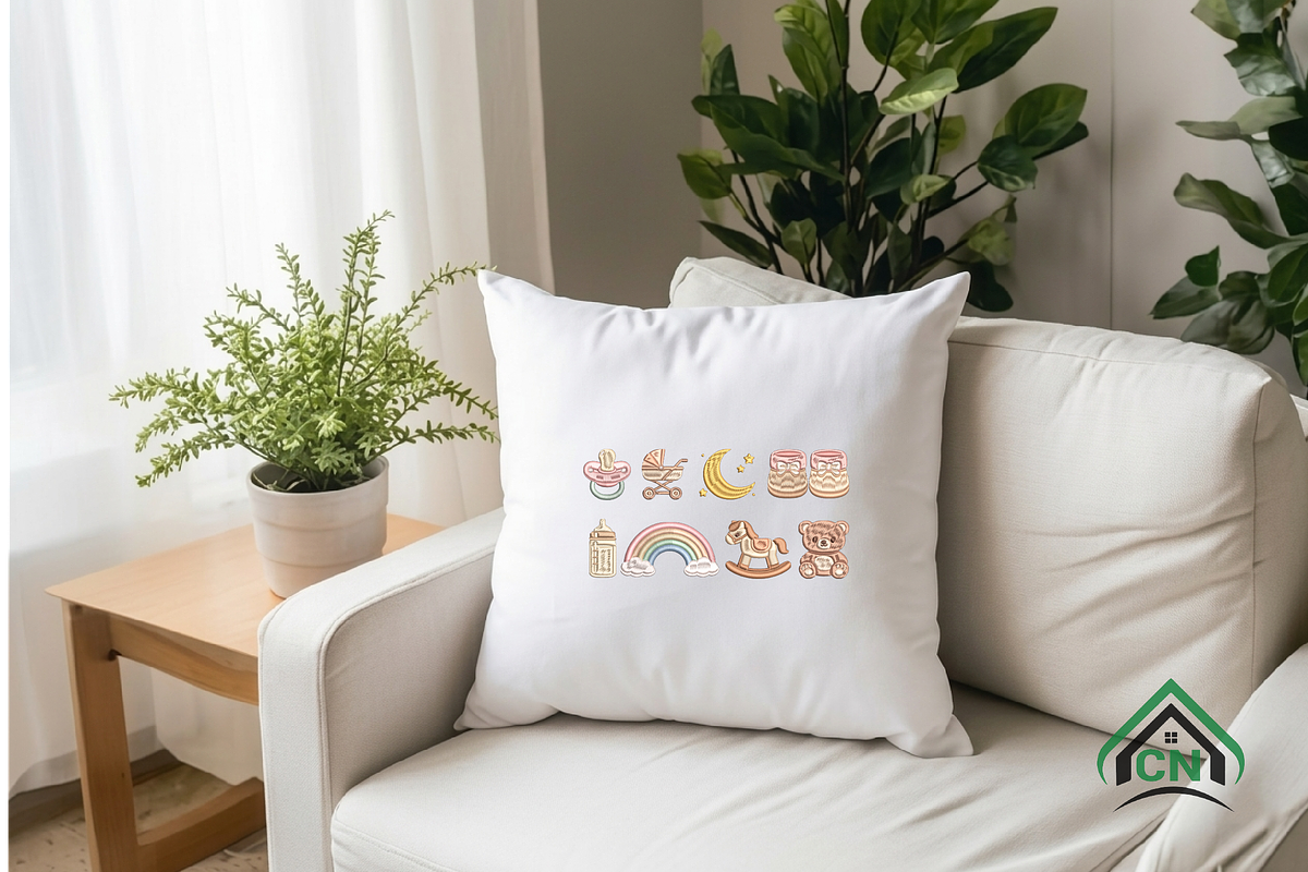 Baby Mini Embroidery Design Bundle, an Illustration by Craft Nest (Photo 5 of 6)