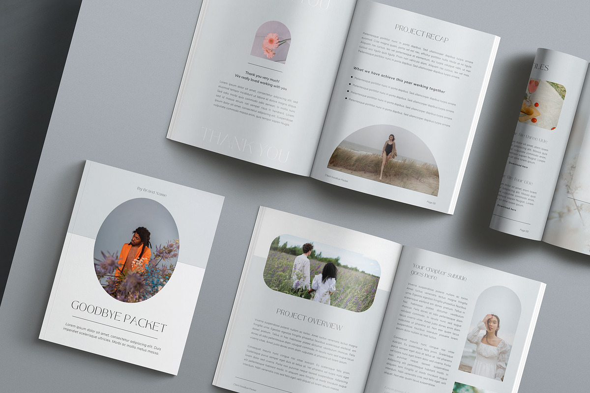 Client Goodbye Packet Canva Template, a Magazine Template by Sierra Creative Studio (Photo 3 of 12)
