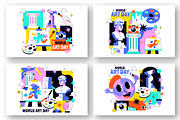 10 World Art Day Illustration, a Decorative Illustration by denayunebgt (Thumbnail 3 of 4)