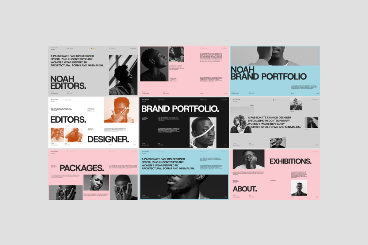 Noah Brand Portfolio Bundle, a Presentation Template by Dirtytemp Studio (Photo 9 of 9)
