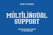 Bullsy College - A Classic Sport, a Slab Serif Font by Marvadesign (Thumbnail 4 of 6)
