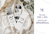 Bookmark Photo Strip Mockup Set PSD, a Mockup by Mie Mockup Studio (Thumbnail 4 of 9)