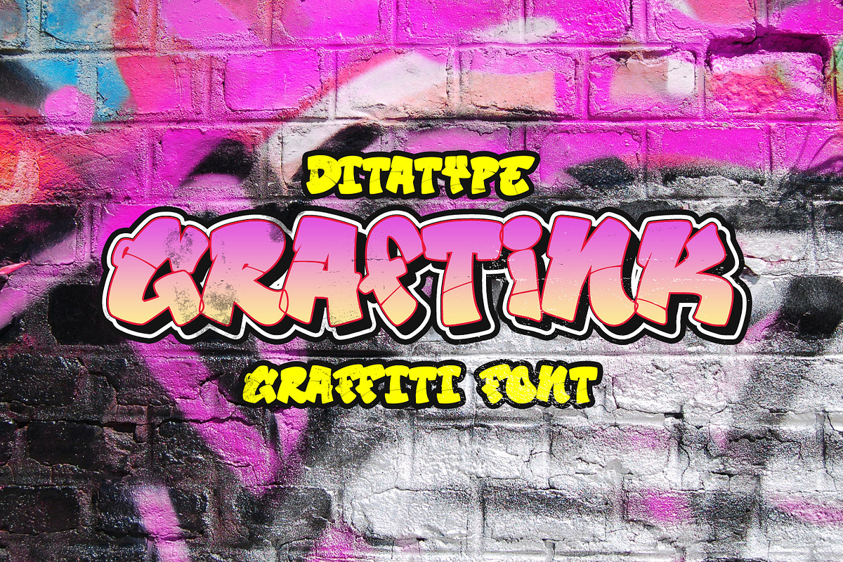 Graftink, a Script Font by Ditatype (Photo 1 of 11)