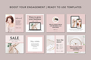 Amelia Instagram Templates Canva, a Social Media Template by DeeBeeDesign (Thumbnail 3 of 10)