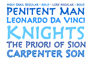 Holy Grail, a Serif Font by Comicraft Fonts (Thumbnail 2 of 3)