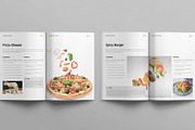Digital Recipe Book Template, a Brochure Template by E-Type (Thumbnail 3 of 7)