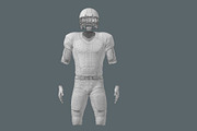 American Football Uniform 3d model, a Characters & Person 3D Model by Bruno's Shop (Thumbnail 10 of 13)