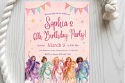 Unicorn Birthday Invitation, an Invitation Template by heynomi (Thumbnail 12 of 19)