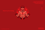 Fitness And Gym Logo, a Branding & Logo Template by Kongstones_std (Thumbnail 6 of 6)