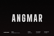 Angmar - A Powerful Font Family, a Sans Serif Font by alpercakici (Thumbnail 1 of 14)