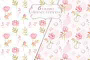 Marshmallow Watercolor Peonies, an Illustration by Irina Diasli (Thumbnail 7 of 12)