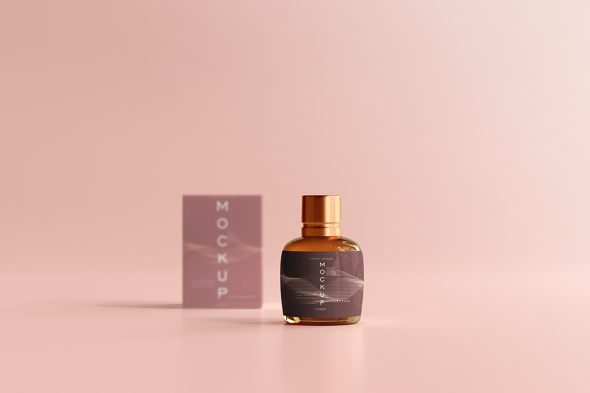390+ Cosmetic Branding Mockup Scenes, a Cups & Container Mockup by pmvch (Photo 172 of 367)