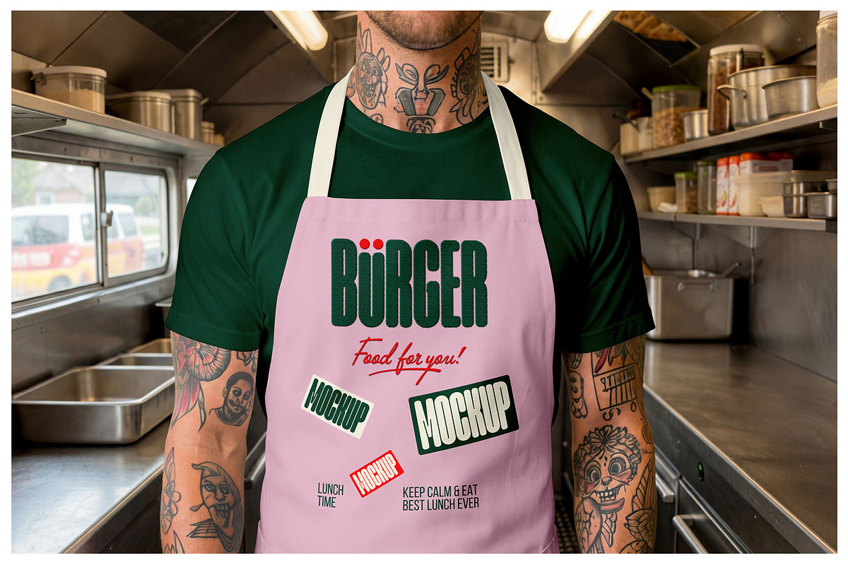 Burger Mockups - Bar Scenes, a Packaging Mockup by Mr.Mockup™ (Photo 8 of 13)