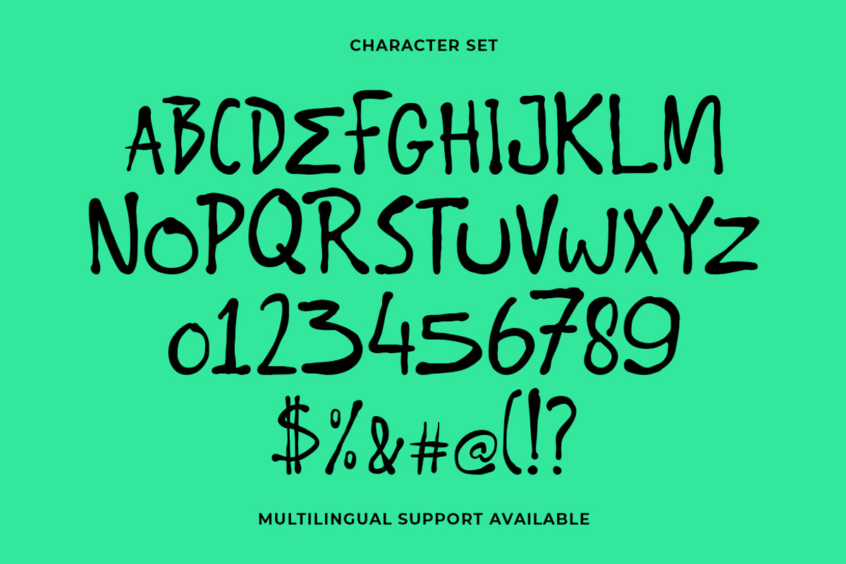 GF Spezial - Handwritten Font, a Handwritten Font by GroovyFontCo (Photo 8 of 8)
