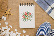 Spring Wildflower PNG Clipart Set., an Object Illustration by KennedyStudio (Thumbnail 4 of 5)