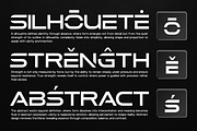 GC Bager - Futuristic Sans, a Sans Serif Font by Glyphonic (Thumbnail 12 of 15)