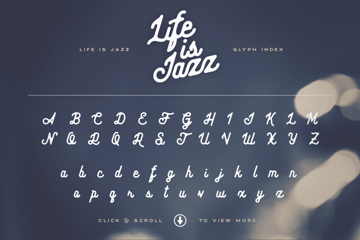Life Is Jazz Script preview 3