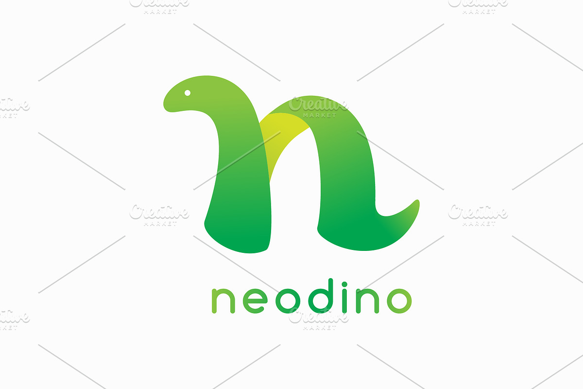 Neodino logo, a Branding & Logo Template by MuzaInspires (Photo 1 of 3)