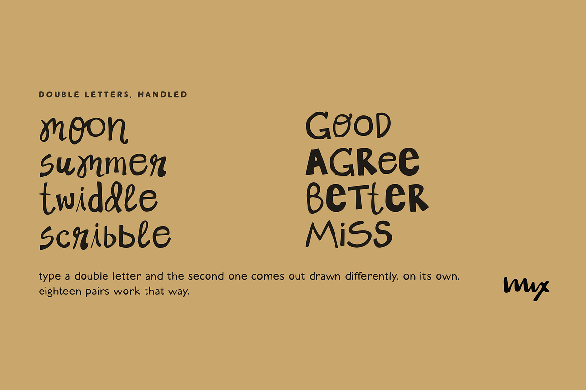 Mix Accomplice - A Ransom Note Duo, a Handwritten Font by Mix Fonts (Photo 6 of 13)