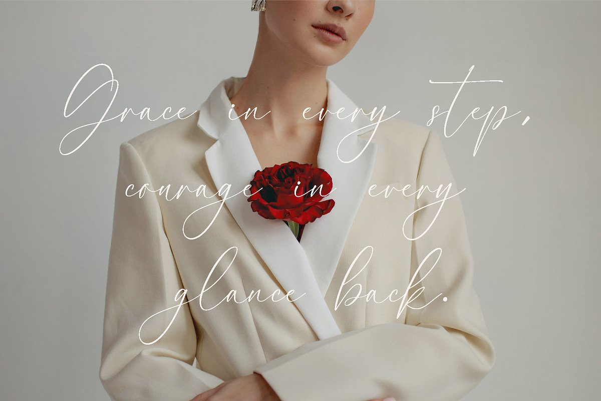 Rosabelle A Modern Script Font, a Script Font by Prestige Artsy Studio (Photo 5 of 9)