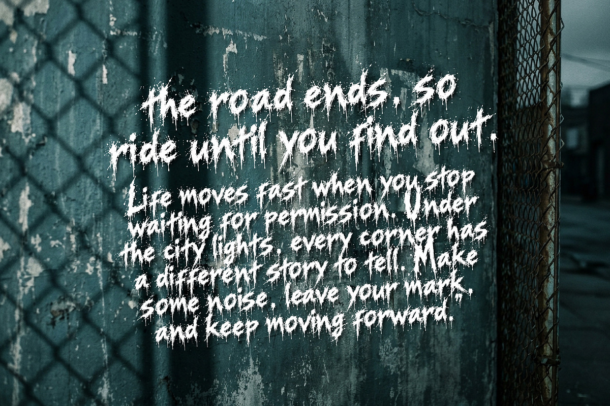 Five Brave Knights - Darknes & Chaos, a Handwritten Font by HypeWorksCo (Photo 12 of 16)