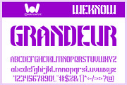 The Magnificent font, a Blackletter Font by weknow (Thumbnail 4 of 8)