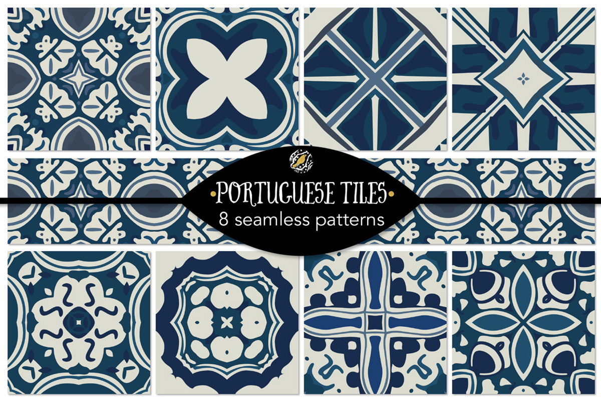 Set 70 - 8 Seamless Patterns, a Pattern Graphic by Little Bird (Photo 1 of 7)