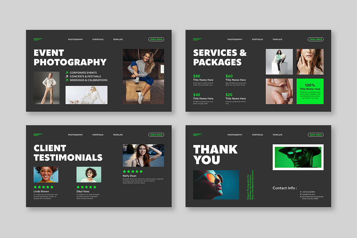 Photography Portfolio Presentation, a Presentation Template by Mighty-Slide (Photo 4 of 4)