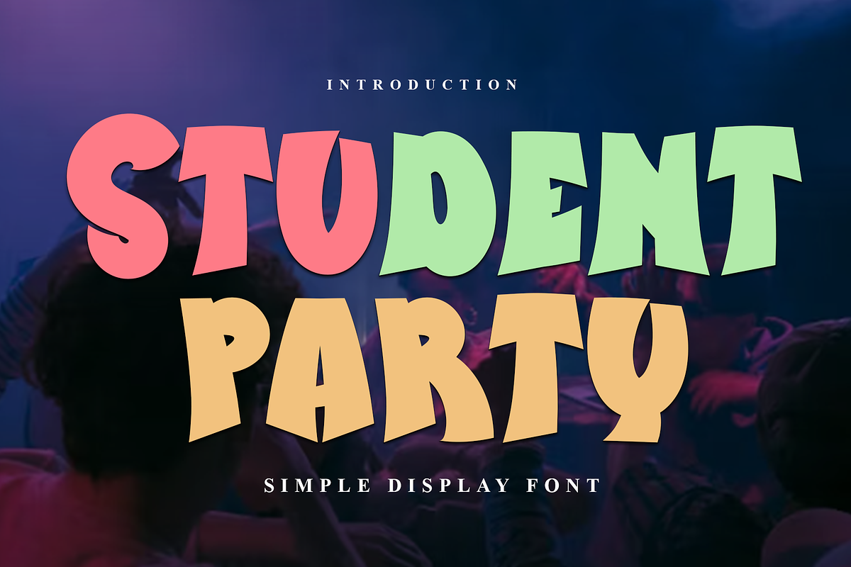 Student Party, a Script Font by InermediaSTUDIO (Photo 1 of 7)