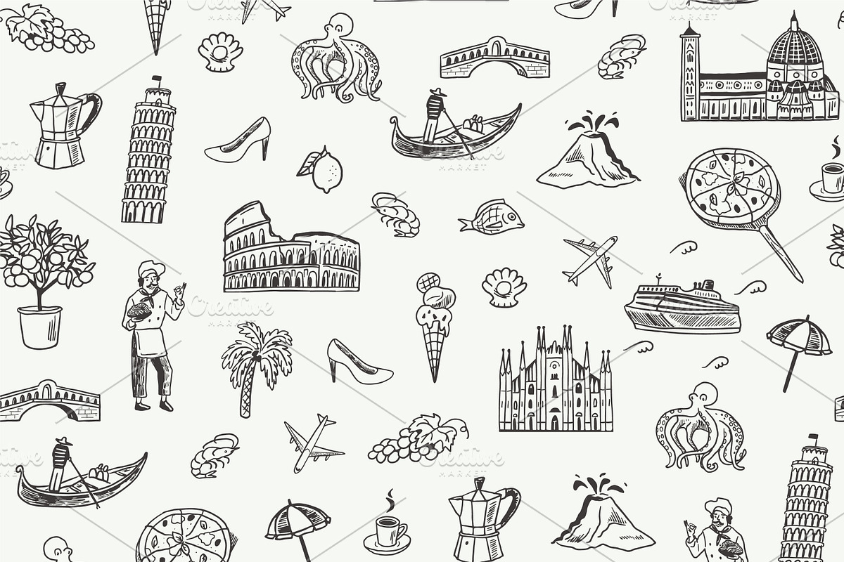 Italy Map, an Illustration by GooseFrol (Photo 10 of 10)
