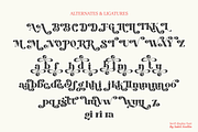 Bright Stars - A Serif Display, a Serif Font by SaktiAvellin (Thumbnail 7 of 13)