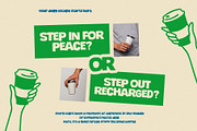 Chunky Popys Sticky Display Font, a Sans Serif Font by Heinzel Std (Thumbnail 3 of 12)